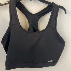 Avia xxl black sports bra rn#52469 2x